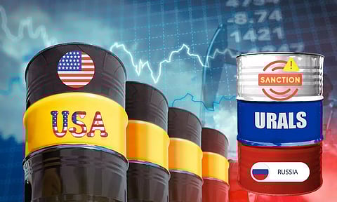 Russian Oil barrel, USA