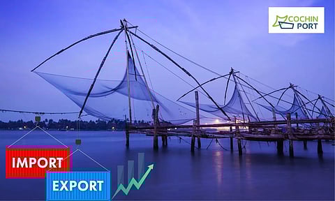 Chinese Fishing Net, Export, Cochin Port logo