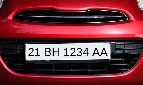 Bharath Series Number Plate