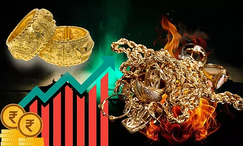 Gold Ornaments, Rupee up graph