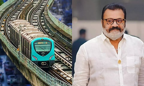 image Credit : www.facebook.com/KochiMetroRail, www.facebook.com/ActorSureshGopi