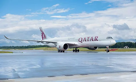 Qatar airways flight