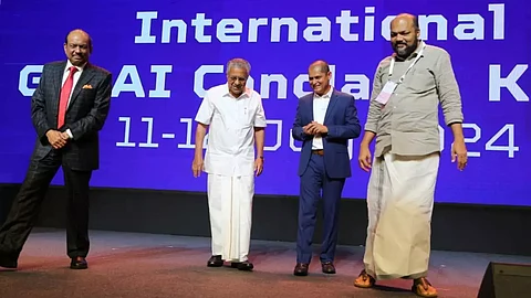 എ.ഐ കോണ്ക്ലേവ് ഉദ്ഘാടന ചടങ്ങില് നിന്ന്