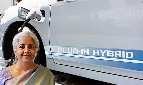 hybrid car, nirmala sitaraman