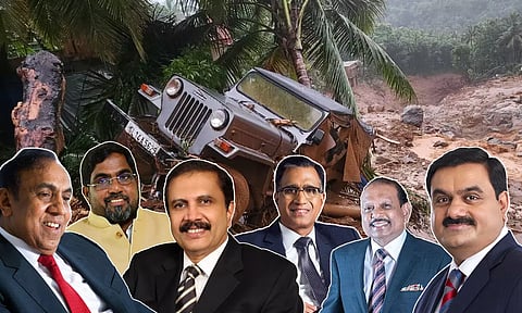 വയനാടിനായി ഒന്നിച്ച് ബിസിനസ് ലോകം; സാന്ത്വനവുമായി അദാനി മുതല് യൂസഫലി വരെയുള്ളവര് രംഗത്ത്