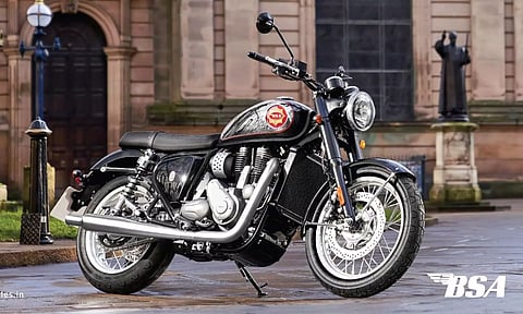 bsa gold star motorcycle
