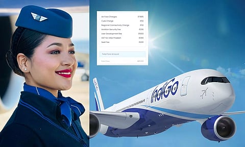 വിമാന യാത്രയില് സൗന്ദര്യത്തിനും ഫീസോ ? യാത്രക്കാരന്റെ സംശയത്തിന് മറുപടിയുമായി ഇന്ഡിഗോ