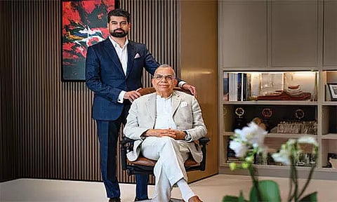 PNC Menon with Ravi Menon