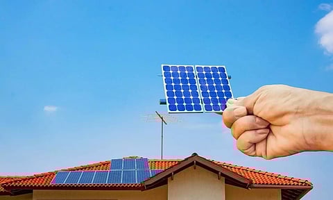 solar plant in houses