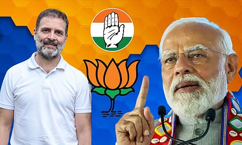 Narendra modi and Rahul Gandhi