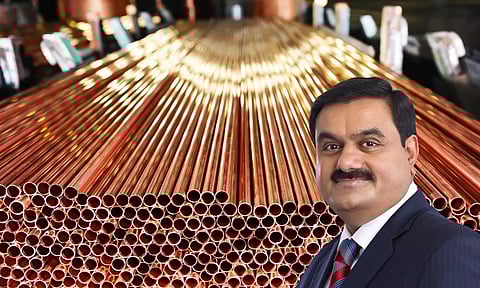 Adani- copper industry