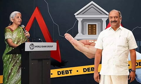 Nirmala Sitharaman kn balagopal debt background