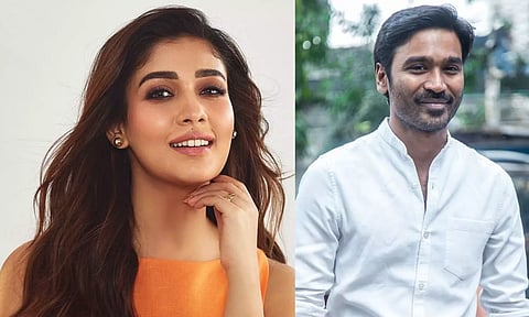 Image Courtesy: x.com/dhanushkraja, x.com/NayantharaU