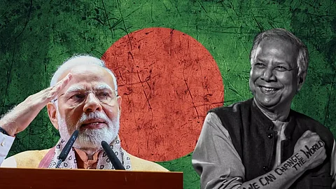 Image Courtesy: x.com/narendramodi, www.muhammadyunus.org