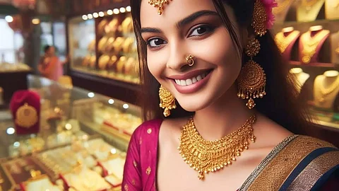 kerala girl gold