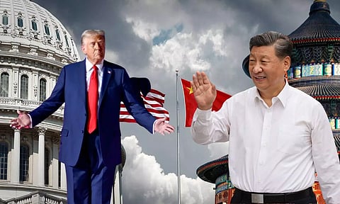 us president donald trump chinese president xi jinping