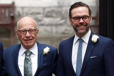 മര്ഡോക്കിന്റെ ന്യൂസ് കോര്പ്പ് ഡയറക്ടര് ബോര്ഡില് നിന്ന് മകന് ജെയിംസ് രാജിവച്ചു