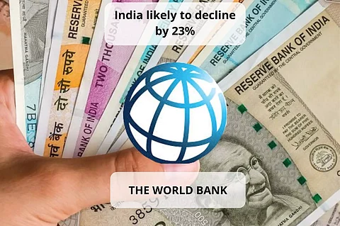 ഇന്ത്യയിലേക്കുള്ള പ്രവാസി പണം വരവ് 23% കുറയും