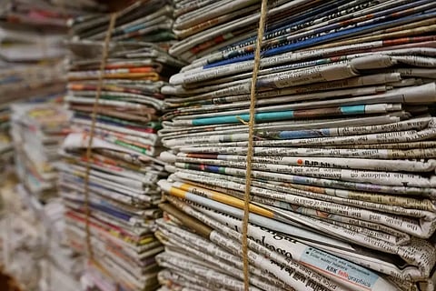 രണ്ട് വര്ഷത്തെ നികുതി അവധി വേണമെന്ന് അച്ചടി മാധ്യമങ്ങള്