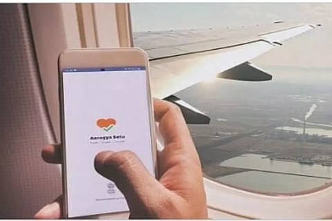 വിമാനയാത്രയ്ക്ക് ആരോഗ്യ സേതു ആപ്പ് നിര്ബന്ധം