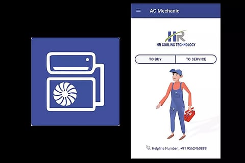എ സി മെക്കാനിക് ആപ്പ് വിപണിയിലെത്തി