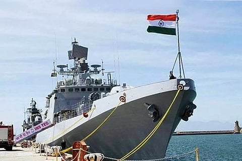 ₹70,000 കോടിയുടെ പടക്കപ്പല് നിര്മാണത്തിലേക്ക് ഇന്ത്യ; കൊച്ചിന് ഷിപ്യാര്ഡ് കളത്തിനു പുറത്ത്