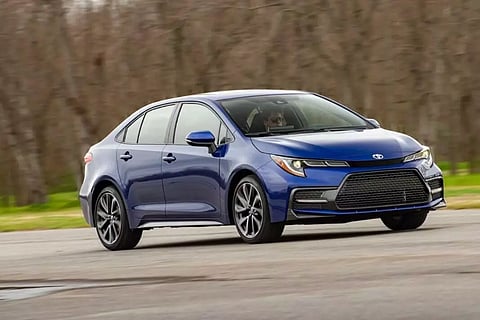 ക്രാഷ് ടെസ്റ്റില് പഞ്ചനക്ഷത്രം നേടി ടൊയോട്ട കൊറോള