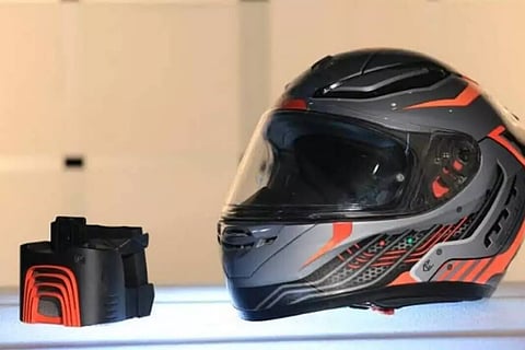 ബ്ലൂസ്നാപ്പ് ഹെല്മറ്റ് കൂളറിന്റെ പുതിയ പതിപ്പ്, സ്മാര്ട്ട് ഫോണ് കണക്ട് സഹിതം