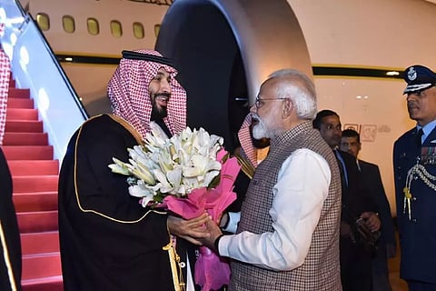 മോദി റിയാദില്; സൗദിയുമായി പുതിയ സാമ്പത്തിക കരാറുകള് അണിയറയില്