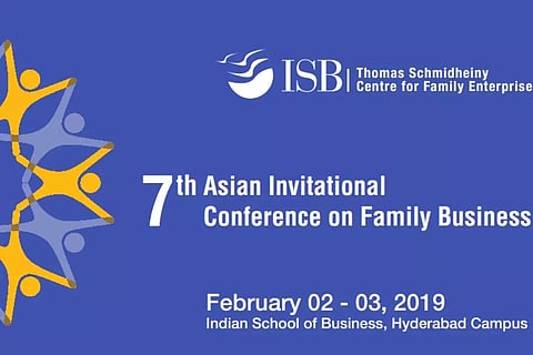 ഏഴാമത് ഏഷ്യൻ ഇൻവിറ്റേഷണൽ കോൺഫറൻസ് ഓൺ ഫാമിലി ബിസിനസ് ഫെബ്രുവരിയിൽ