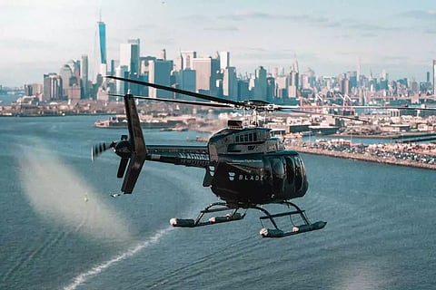 ഓൺലൈൻ ടാക്സിയല്ല ഇനി ഓൺലൈൻ ഹെലികോപ്റ്റർ സർവീസ്