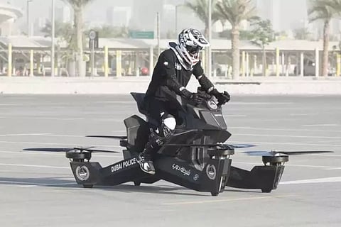 ദുബായ് പോലിസിന്റെ പറക്കും ബൈക്കുകൾ തയ്യാർ