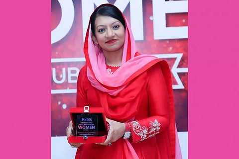 ഷഫീന യൂസഫലി ഫോർബ്സ് പട്ടികയിൽ