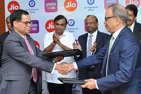 മൈ ജിയോയില് ഇനി എസ്ബിഐ യോനോ സേവനവും