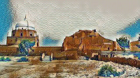 Ruins of the Aditya Temple at Multan