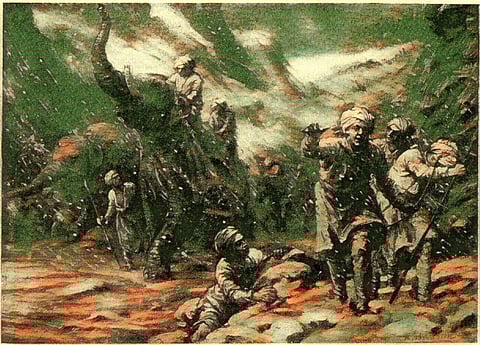 Battle of Jayapaladeva with Mahmud of Ghazni