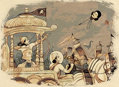 Jayadratha's Yudhishtiran Forgiveness Leads to Mohandas Gandhi's Blackmail of the Nehruvian Government