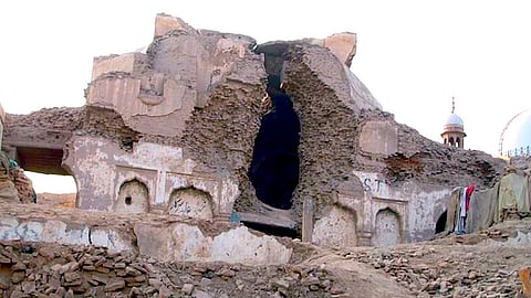 Current State of the ancient Prahladapuri Temple, Multan
