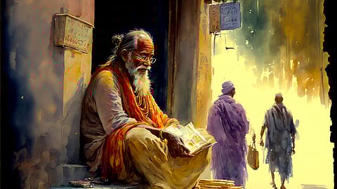 The Andha Master of Varanasi and Sri Sri Naga Baba's Exposition of Nama-Yoga