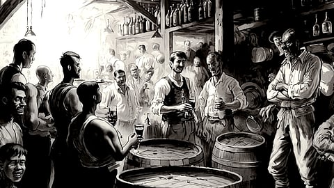 Who Drank European Liquor in the 19th Century Gorakhpur?