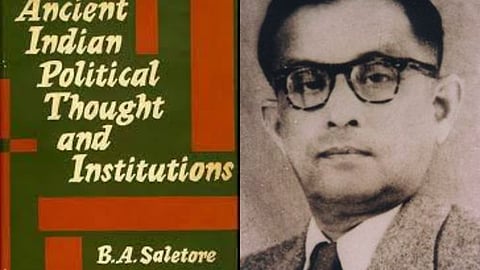 B.A. Saletore's masterpiece "Ancient Indian Political Thought and Institutions," remains a classic in the field. It has sadly been cast into oblivion.