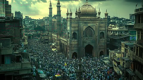 Illustration of an imaginary mosque