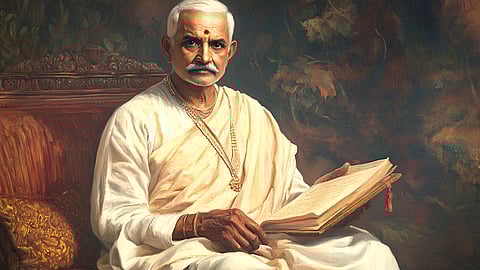Illustration of Madan Mohan Malaviya