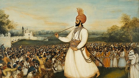 Illustration of Azim-ud-din, Aurangzeb's grandson