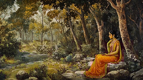 Sita Devi in the Forest