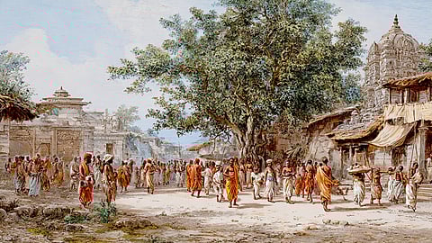 Illustration of Renunciate Pilgrims