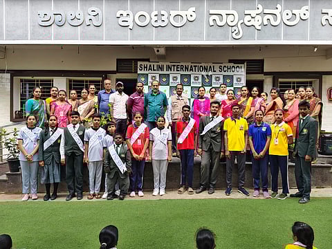 Shalini International School conducts student council elections