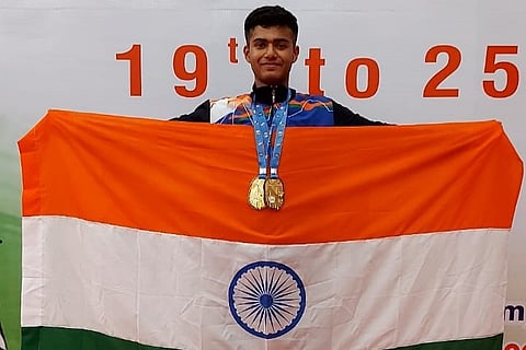 Sidharth Menon of National Public School, Jalahalli, wins gold