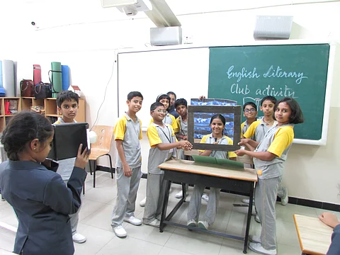 MES Kishore Kendra showcases literary talents