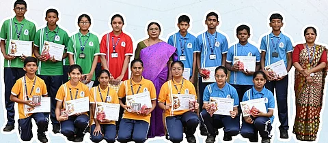 Students of Soundarya School excel in ISKCON value exam